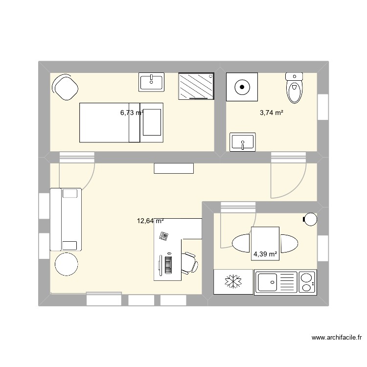 Local &agrave; louer heria. Plan de 0 pièce et 0 m2
