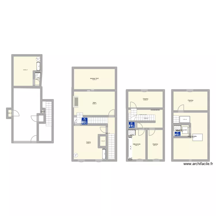 visite V2. Plan de 18 pièces et 160 m² visite V2. Plan de 18 pièces et 160 m²