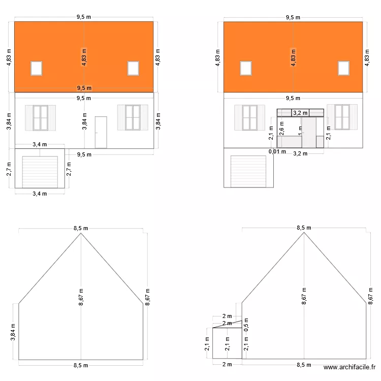 VW.DP 4 FAC EXT. Plan de VW.DP 4 FAC EXT. Plan de