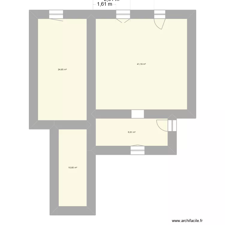 MAISON PARASSY. Plan de 4 Pièces et 87 m² MAISON PARASSY. Plan de 4 Pièces et 87 m²