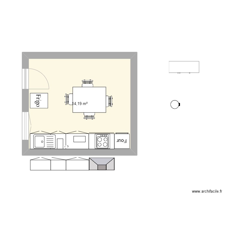 cuisine 2. Plan de 0 pièce et 0 m2