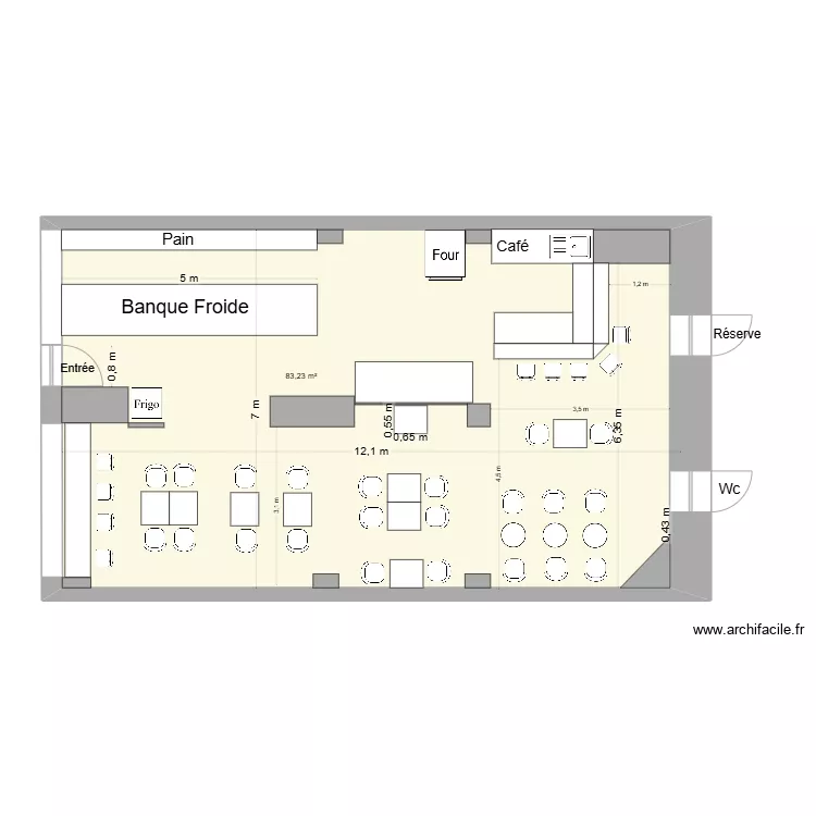 Plan Ruck Accacia. Plan de 