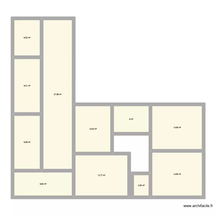 PROJET 2026 - PLAN A. Plan de 11 pièces et 121 m² PROJET 2026 - PLAN A. Plan de 11 pièces et 121 m²