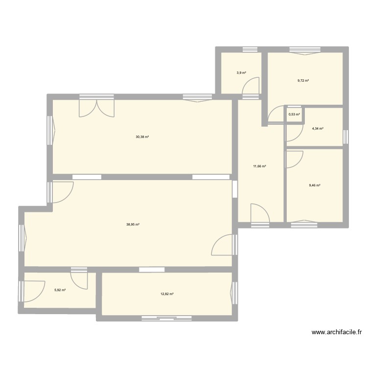 13 Daudet v001. Plan de 0 pièce et 0 m2