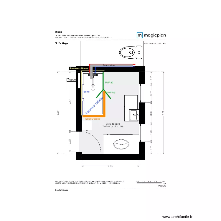 Plan Projet  Issac. Plan de 