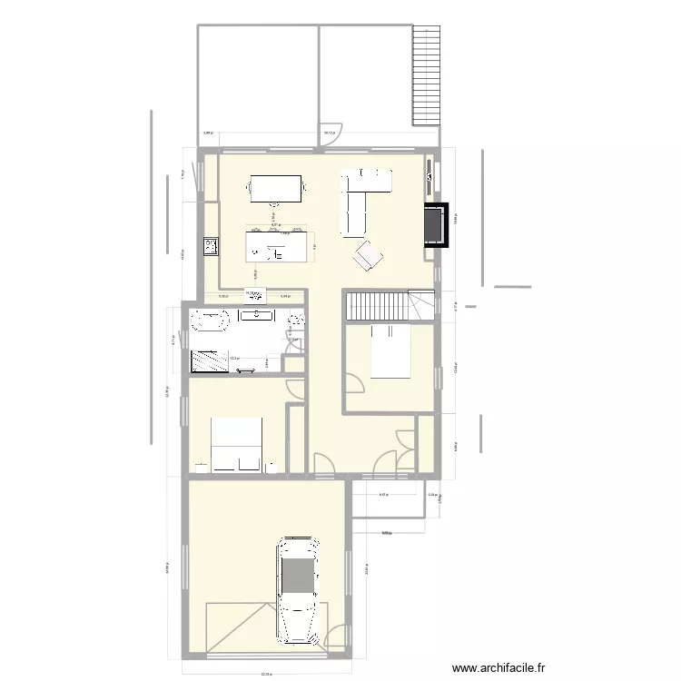 Chalet St-Do 2. Plan de 