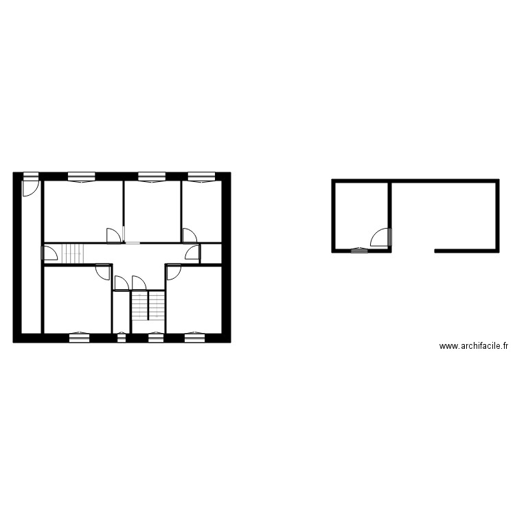 NOISETTE. Plan de 19 pièces et 309 m2
