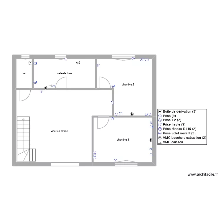 gavroche 1er etage pc. Plan de 5 et 68 m² gavroche 1er etage pc. Plan de 5 et 68 m²