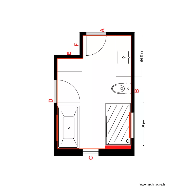 Laberge Menuiserie. Plan de 