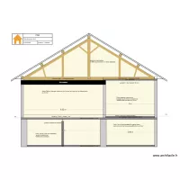 plan de coupe facade sud cave
