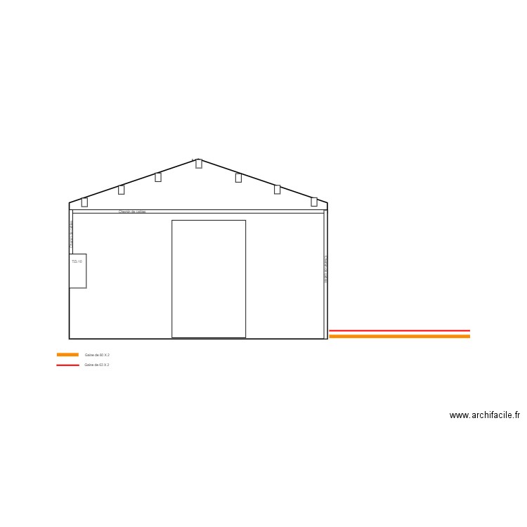 ROUSEAU: Piscine, local technique 01. Plan de 0 pièce et 0 m2