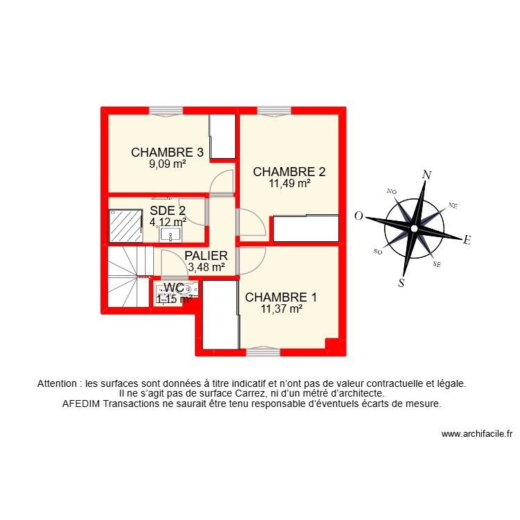 BI 31731 -. Plan de 0 pièce et 0 m2