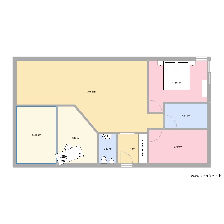 rtfsdcgret. Plan de 0 pièce et 0 m2