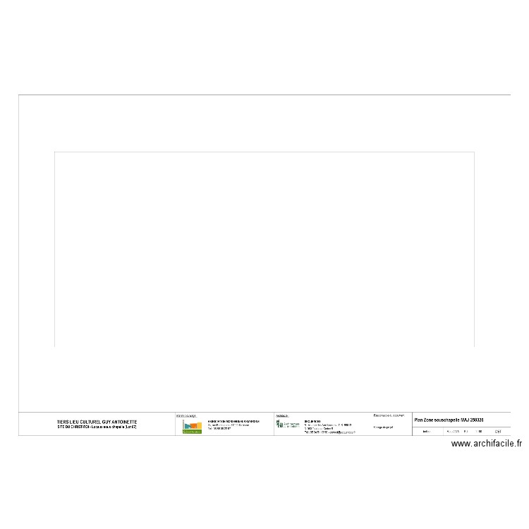 SOUS CHAPELLE EFS BAR. Plan de 0 pièce et 0 m2