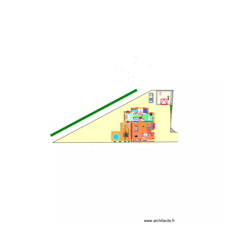plan darocha dressing + bureau solution 1. Plan de 8  et 139 m²