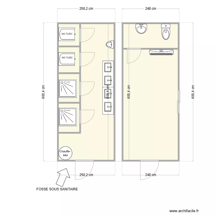 CRM CHANTIER T10. Plan de 
