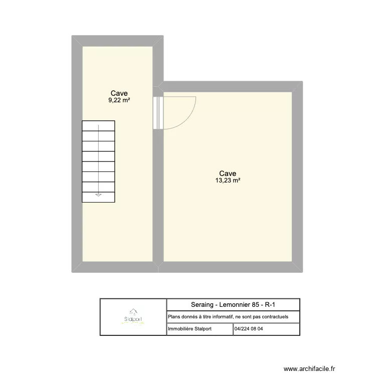 Lemonnier R-1. Plan de 