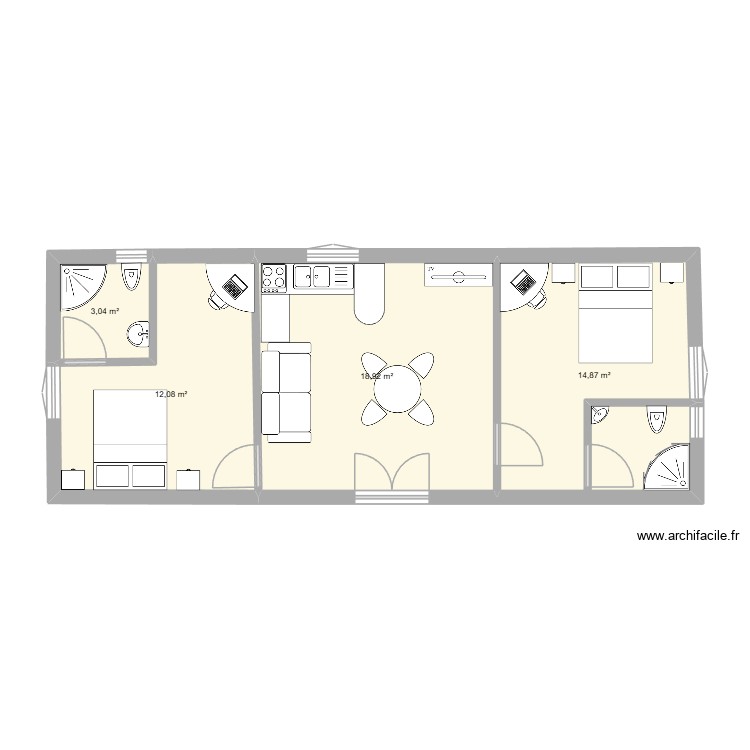 plan hyacinthe. Plan de 0 pièce et 0 m2