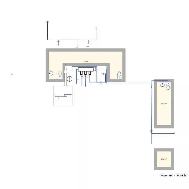 Ministère de la santé. Plan de 3 et 19 m² Ministère de la santé. Plan de 3 et 19 m²