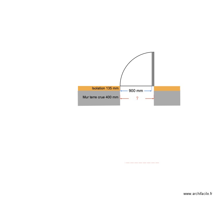 Porte d'entrée. Plan de 0 pièce et 0 m2