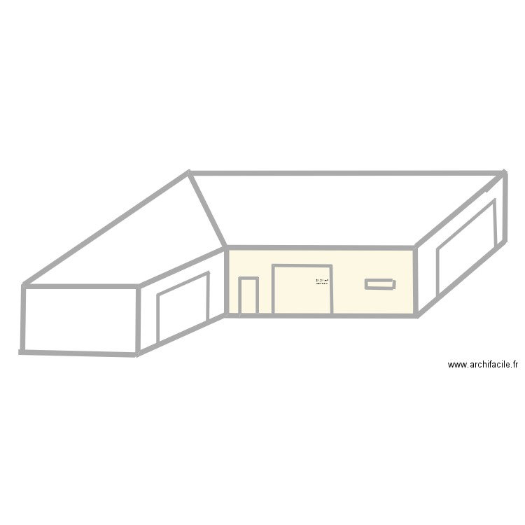 laurence. Plan de 1 pièce et 31 m2