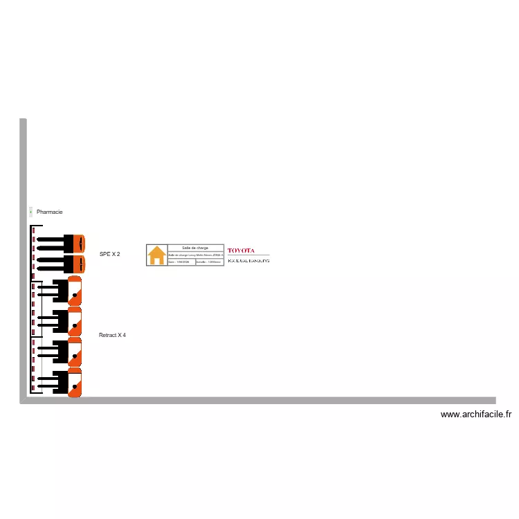 Leroy merlin Nimes zone A. Plan de Leroy merlin Nimes zone A. Plan de