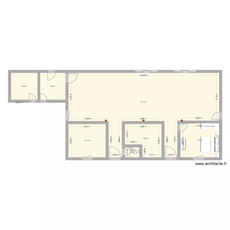 rdc chevrerie plan de base Nat. Plan de 7 et 154 m² rdc chevrerie plan de base Nat. Plan de 7 et 154 m²