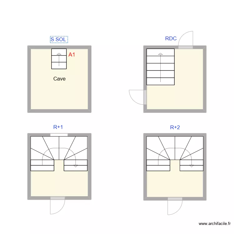 2411 RALLIER PC. Plan de 