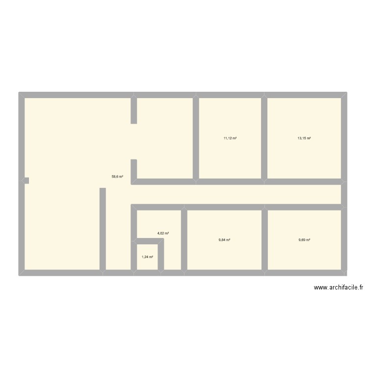 Chalet. Plan de 0 pièce et 0 m2