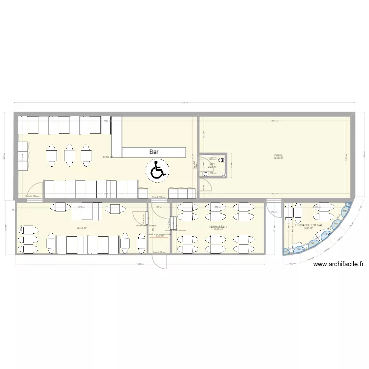 TABAC MALERBE 1. Plan de 
