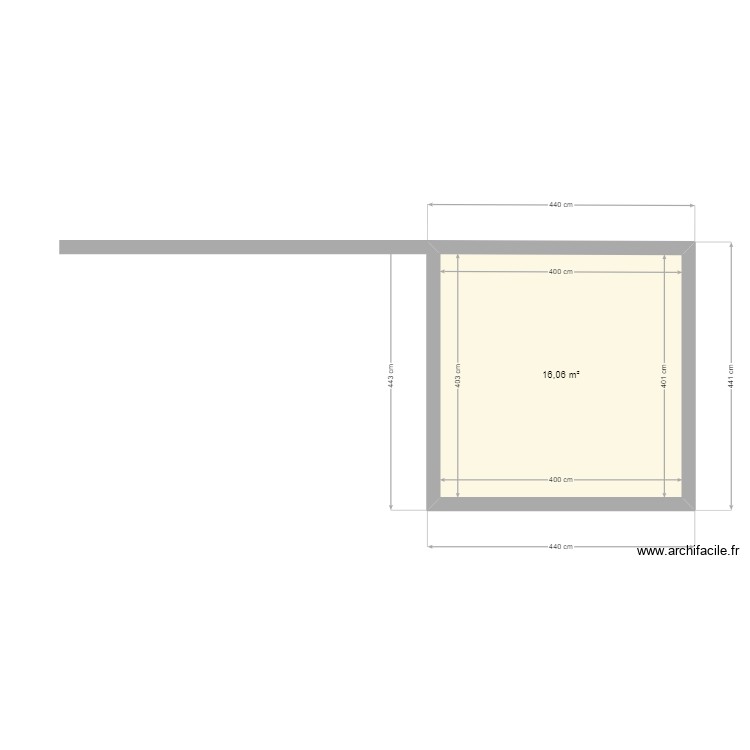 LOCAL EXTERIEUR HEUBECOURT. Plan de 0 pièce et 0 m2