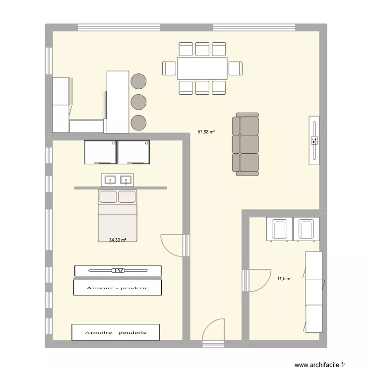 ratacas v 5. Plan de 3 et 104 m² ratacas v 5. Plan de 3 et 104 m²
