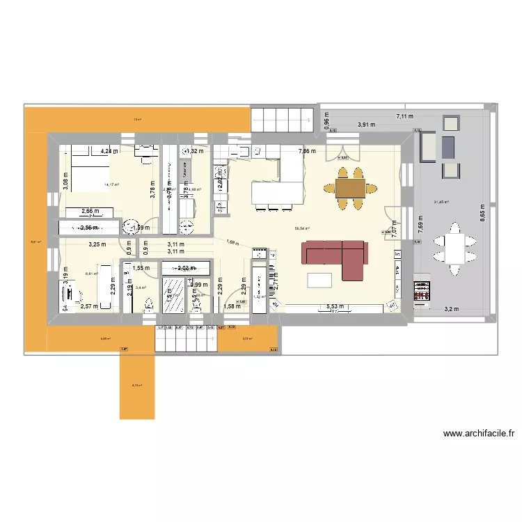 lot18janv26 97m2. Plan de 12  et 129 m²