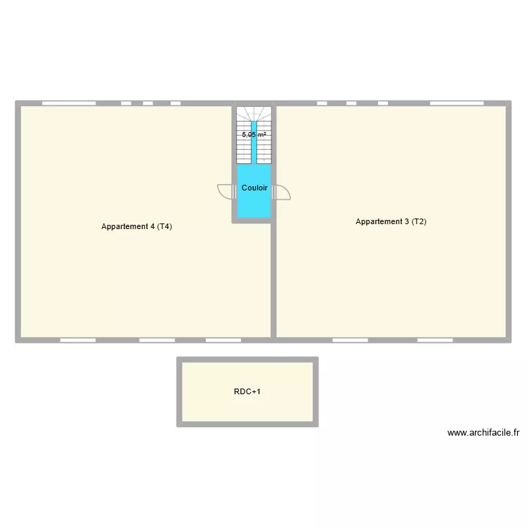 SCI JEMIPO. Plan de 16  et 1092 m²