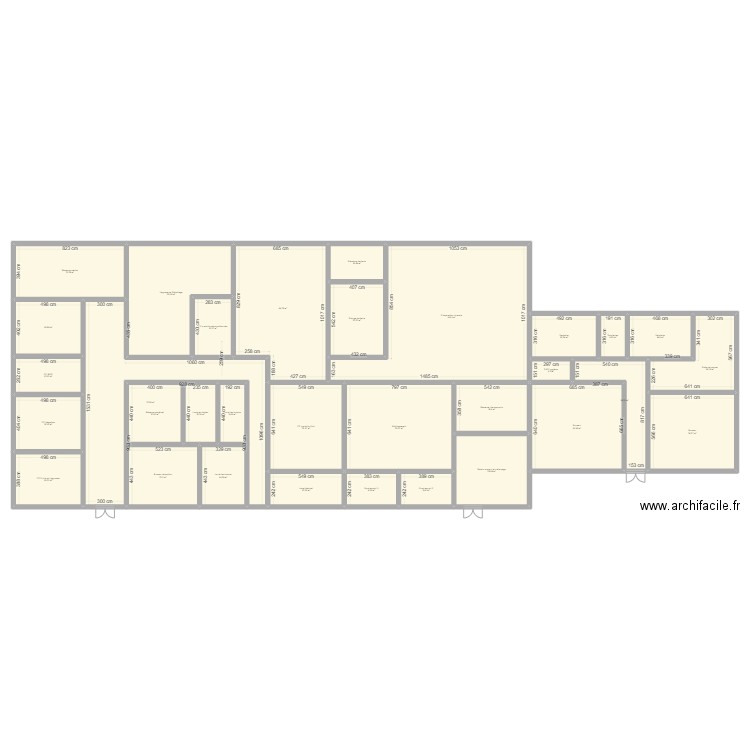 CC SVL 2. Plan de 32 pièces et 859 m2