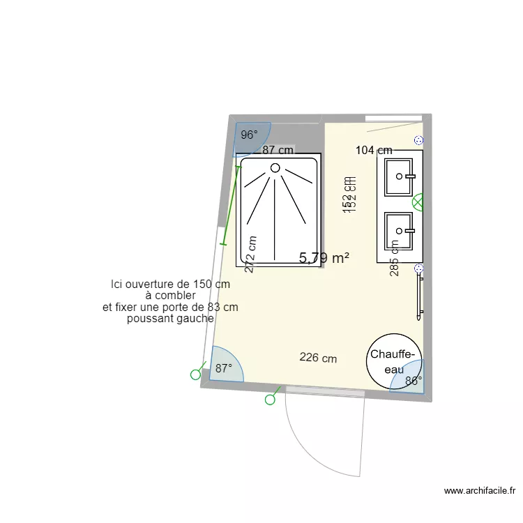 CT - PLAN Pagnol - SDB bas. Plan de 