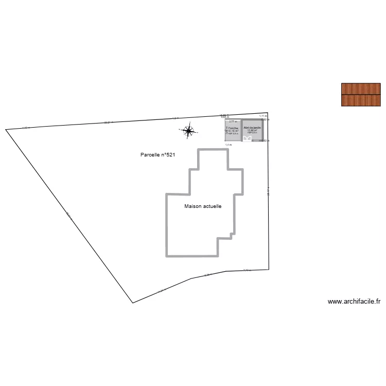St Aygulf 6. Plan de 2 et 23 m² St Aygulf 6. Plan de 2 et 23 m²