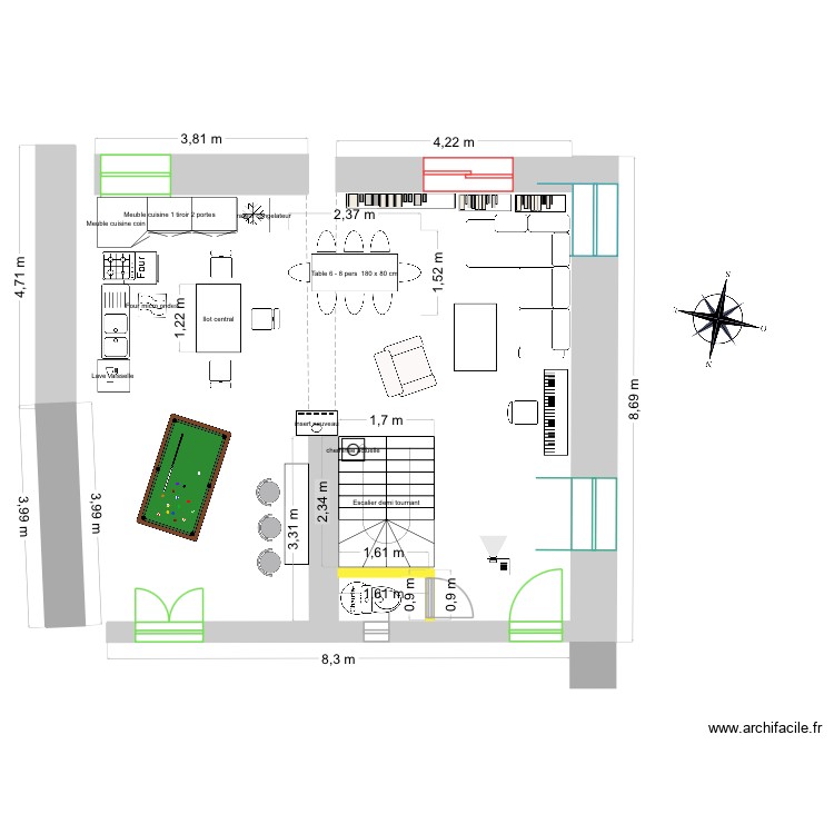 caoussado5. Plan de 0 pièce et 0 m2