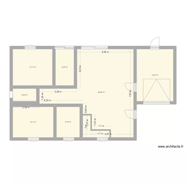 MAISON V1. Plan de MAISON V1. Plan de