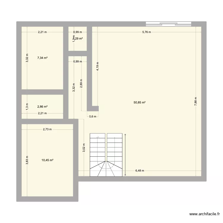 maison. Plan de 5 et 73 m² maison. Plan de 5 et 73 m²