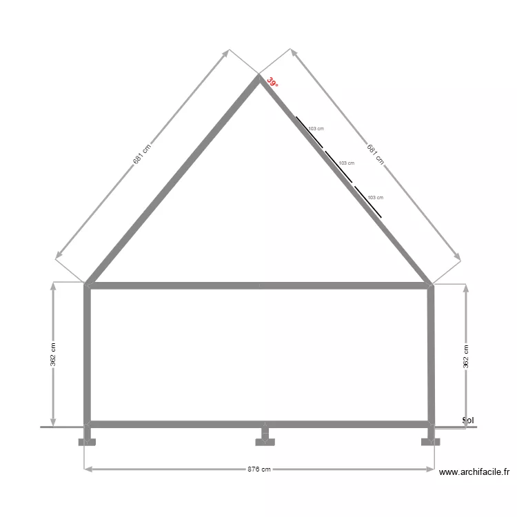 IYAKAREMYE  PLAN DE COUPE 1 . Plan de 
