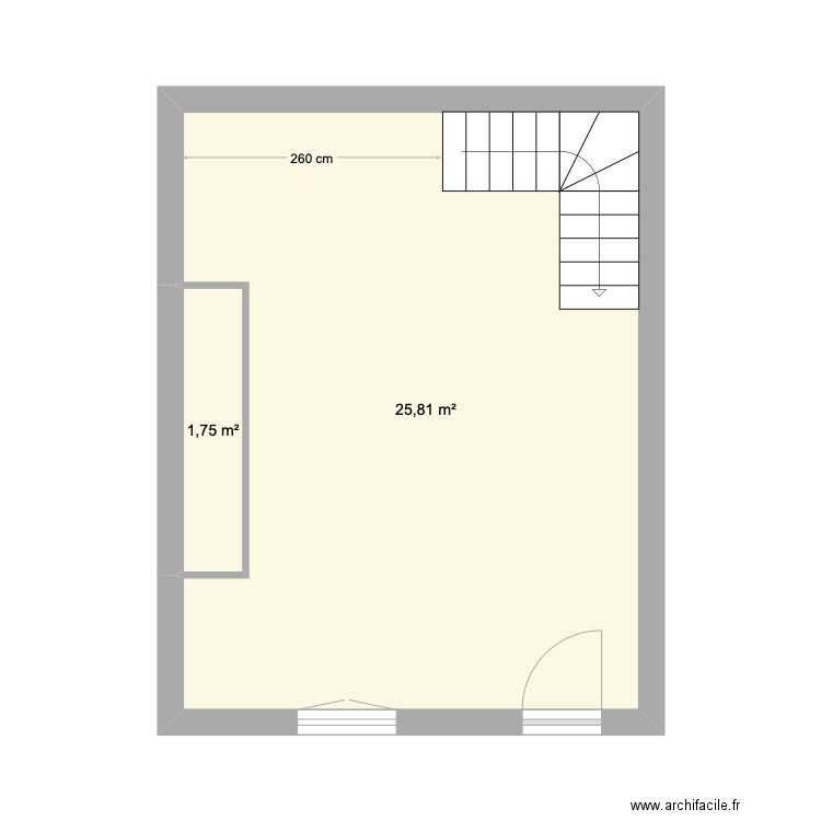 George rdc. Plan de 0 pièce et 0 m2