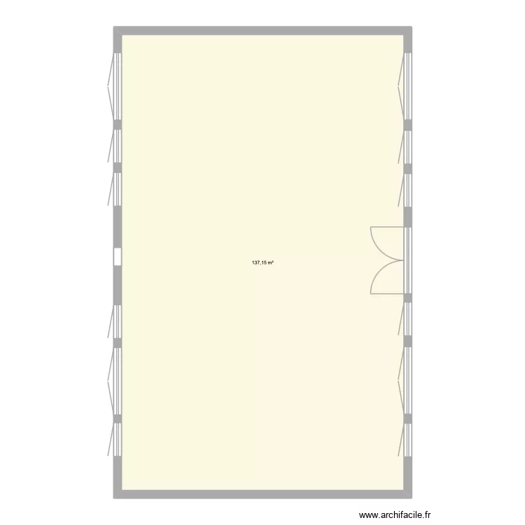 Test. Plan de 1  et 137 m²