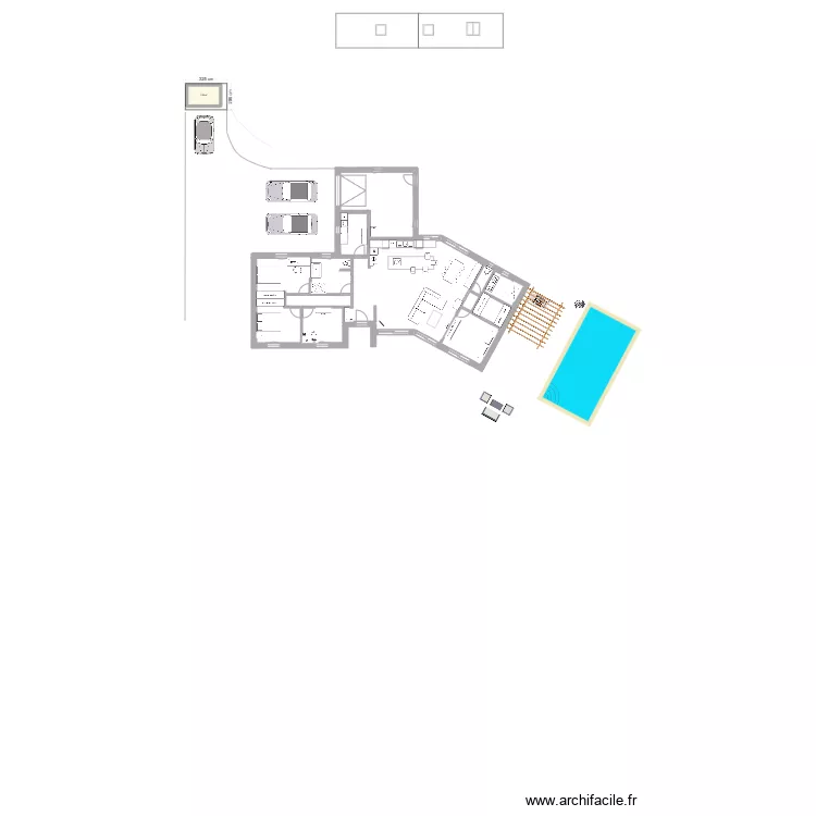 MAISON 3. Plan de 