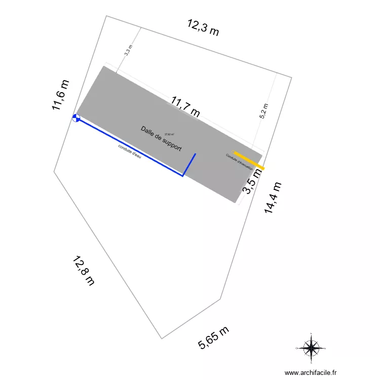 123. Plan de 1 et 38 m² 123. Plan de 1 et 38 m²