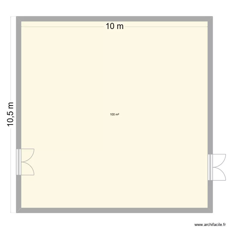 FORMULA MONACO KITCHEN TENT LAYOUT. Plan de 1  et 100 m²