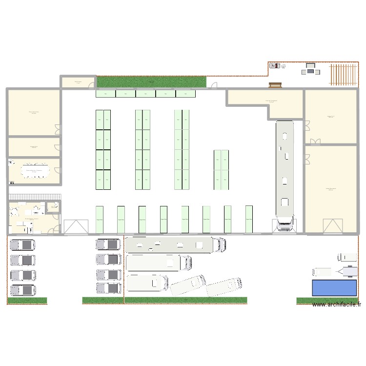 Local Everest. Plan de 0 pièce et 0 m2