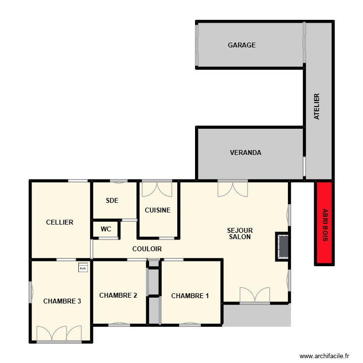 surget. Plan de 0 pièce et 0 m2