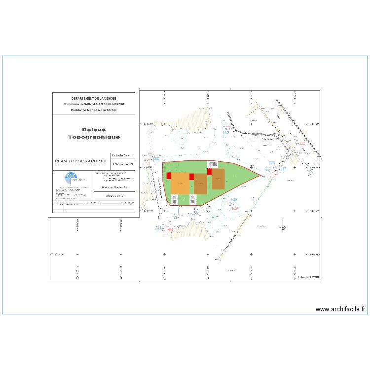 saint laurent sur sevre 3MAD. Plan de 0 pièce et 0 m2