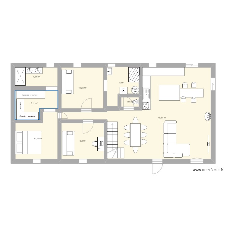 nico. Plan de 0 pièce et 0 m2